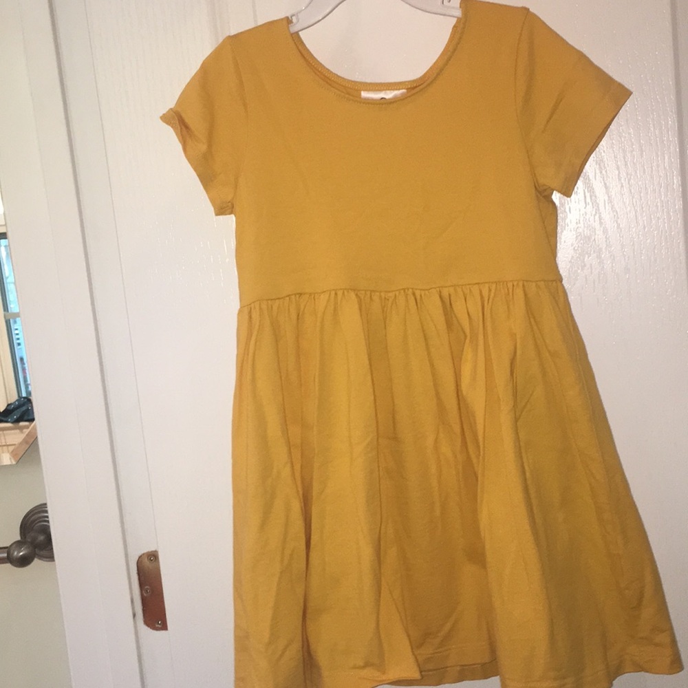 Hanna Andersson Girls Yellow Dress